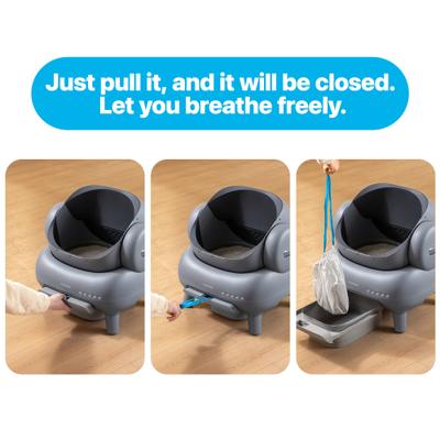 Show full view: Neakasa M1 Open Top Cat Litter Box Waste Receptacle Bags, 30 count slide 8 of 9