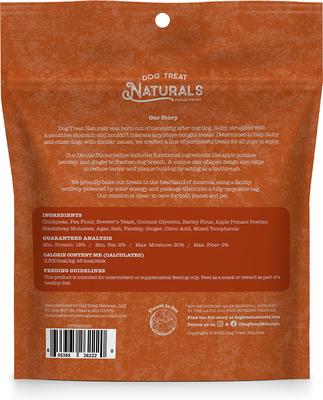 Show full view: Dog Treat Naturals Dental Sticks Chickpea & Ginger Dog Treats, 20 count slide 7 of 7