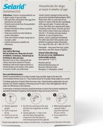 Selarid Topical Solution for Dogs, 40.1-85 lbs, (Teal Box), 6 Doses (6-mos. supply) slide 2 of 3