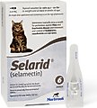 Selarid Topical Solution for Cats, 15.1-22 lbs, (Taupe Box), 6 Doses (6-mos. supply)