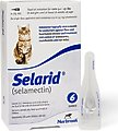 Selarid Topical Solution for Cats, 5.1-15 lbs, (Blue Box), 6 Doses (6-mos. supply)