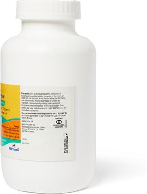 Show full view: Carprieve (Carprofen) Chewable Tablets, 75mg, 1 chewable tablet slide 3 of 6