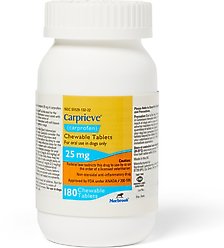 Carprieve (Carprofen) Chewable Tablets, 25mg, 1 chewable tablet slide 1 of 5