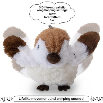 Show full view: Pet Fit For Life Flapping Bird Cat Toy, Brown, Large slide 3 of 10