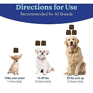 Angels' Eyes Natural Plus Chicken Flavored Soft Chews Tear Stain Supplement for Dogs & Cats, 6.35-oz bag, 90 count