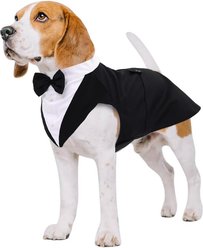 Kuoser Dog Tuxedo, Black, Medium