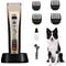 Show in main carousel: PATPET P950 Rechargeable Five-Level Speed Regulation Seat Pet Hair Grooming Clippers, Gold slide 1 of 9