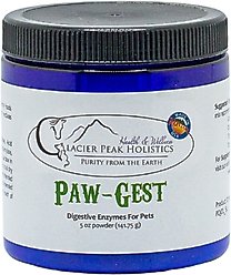 Glacier Peak Holistics Paw-Gest Digestive Enzymes for Dogs & Cats, 5-oz