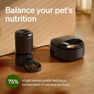 Show full view: Petlibro Polar Automatic Smart Dog & Cat Wet Food Feeder, 7.4-oz slide 10 of 14