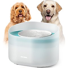 Petlibro Capsule Ultra-Quiet Dog Water Fountain, White, 2.1-gal