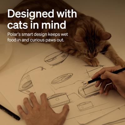 Show full view: Petlibro Polar Automatic Smart Dog & Cat Wet Food Feeder, 7.4-oz slide 6 of 14