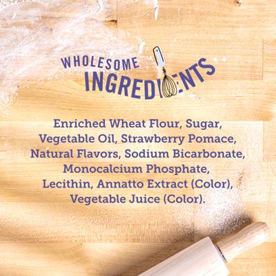 Show full view: Three Dog Bakery Strawberry Shortcake Lick'n Crunch Cookie Dog Treats, 13-oz box slide 6 of 6