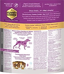 Yummy Combs Chicken Flossing Dental Dog Treats, Medium, 30 count slide 2 of 6