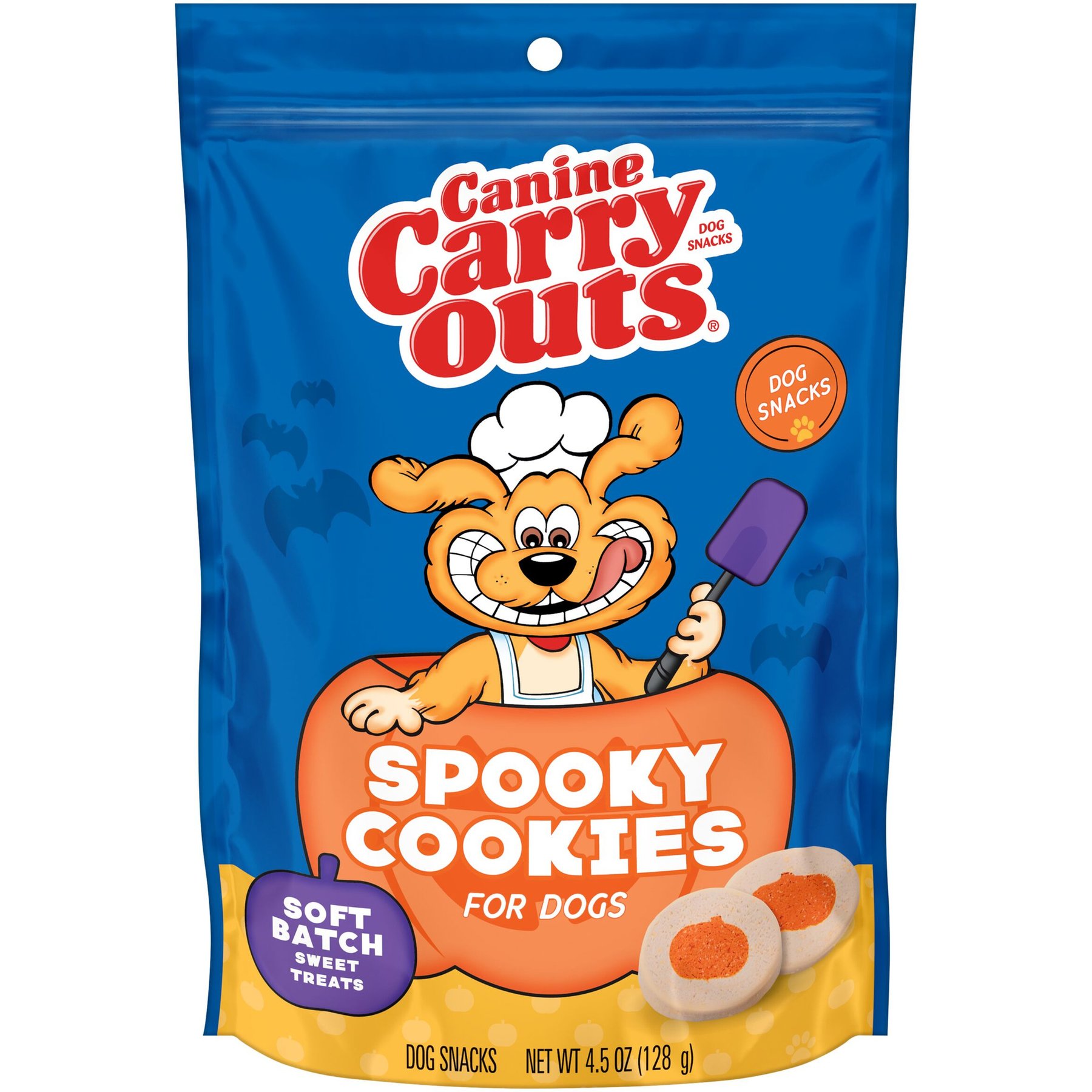 Canine Carry Outs Spooky Halloween Dog Treats, 4.5-oz bag
