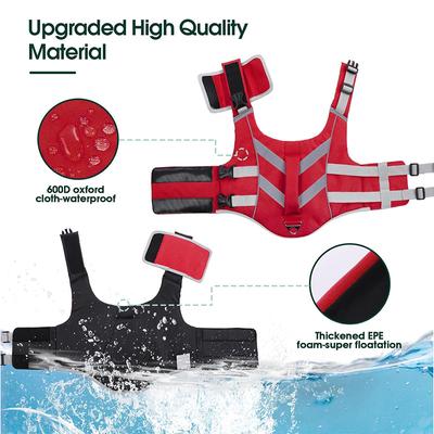 Show full view: Kuoser Dog Lifejacket, Red, X-Small slide 3 of 7