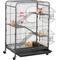 Show in main carousel: Yaheetech 37-in Small Animal Pet Cage, Black slide 1 of 9