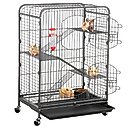 Yaheetech 37-in Small Animal Pet Cage, Black