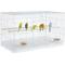Show in main carousel: Yaheetech Flight Extra Space with Slide-out Tray Bird Cage, White slide 1 of 10