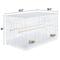 Show in main carousel: Yaheetech Flight Extra Space with Slide-out Tray Bird Cage, White slide 2 of 10