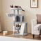 Show in main carousel: Yaheetech 40-in Cat Tower with Condo, Light Gray slide 1 of 10