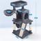 Show in main carousel: Yaheetech 40-in Cat Tower with Condo, Dark Gray slide 3 of 9