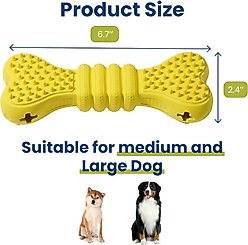PawsPik Bone Treat Dispensing Enrichment Dog Chew Toy slide 2 of 9