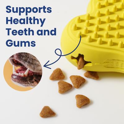 Show full view: PawsPik Bone Treat Dispensing Enrichment Dog Chew Toy slide 6 of 11