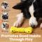 Show in main carousel: PawsPik Bone Treat Dispensing Enrichment Dog Chew Toy slide 4 of 11