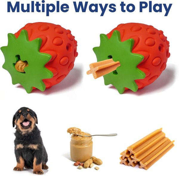 PawsPik 3-in-1 Tree-Stump Interactive Frozen Dog Treat Toy