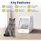 Show in main carousel: PawsPik Automatic Microchip RFID Cat Feeder, 16-cup slide 2 of 13