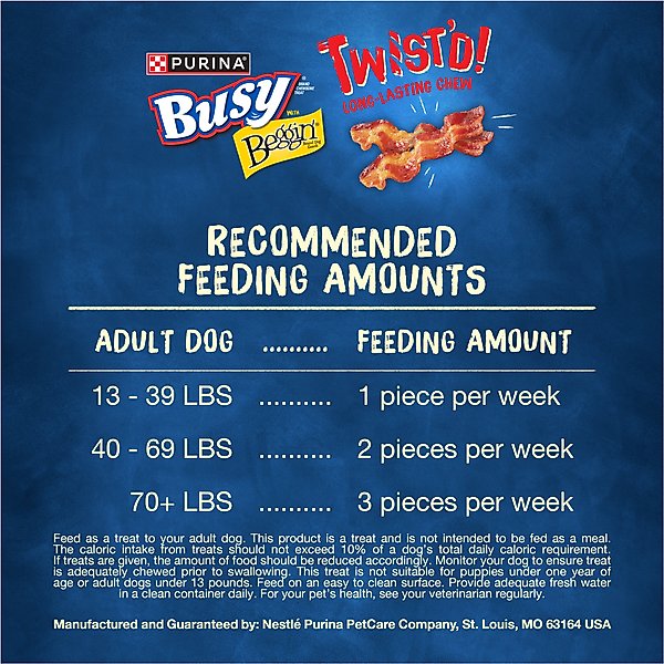 Show full view: Busy Bone with Beggin' Twist'd! Long-Lasting Small/Medium Dog Treats, 2 count slide 10 of 14