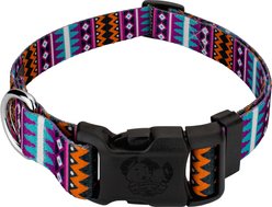 Country Brook Design Deluxe Santa Fe Dog Collar, Medium