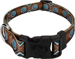 Country Brook Design Deluxe Saddle Up Dog Collar, Medium