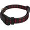 Show in main carousel: Country Brook Design Deluxe Plaid Dog Collar, Red, X-Small slide 4 of 6