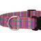 Show in main carousel: Country Brook Design Deluxe Plaid Dog Collar, Pink, XX-Small slide 5 of 5