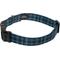 Show in main carousel: Country Brook Design Deluxe Plaid Dog Collar, Blue, X-Large slide 3 of 5