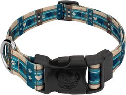 Country Brook Design Deluxe Puppy Picnic Dog Collar, Large
