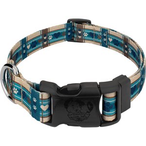 Country Brook Design Deluxe Puppy Picnic Dog Collar, Small
