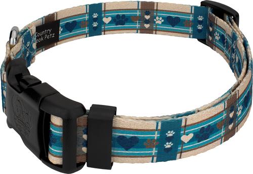Show full view: Country Brook Design Deluxe Puppy Picnic Dog Collar, Large slide 3 of 5