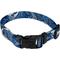 Show in main carousel: Country Brook Design Deluxe Paisley Dog Collar, Blue, Large slide 1 of 5