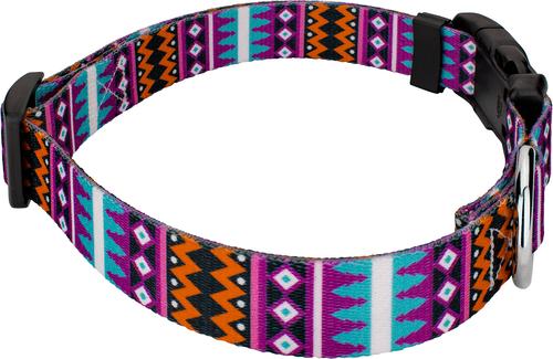 Show full view: Country Brook Design Deluxe Santa Fe Dog Collar, Medium slide 4 of 5