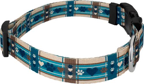 Show full view: Country Brook Design Deluxe Puppy Picnic Dog Collar, Large slide 4 of 5