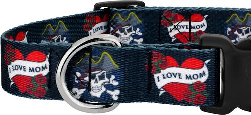 Show full view: Country Brook Design Deluxe I Love Mom Dog Collar, Large slide 5 of 5