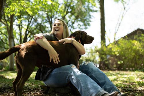 Show full view: Country Brook Design Deluxe Paisley Dog Collar, Pink, X-Small slide 3 of 7