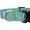 Show in main carousel: Country Brook Design Deluxe Paisley Dog Collar, Green, XX-Small slide 5 of 5
