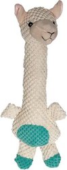 Patchwork Pet Long Neck Llama Dog Toy, 14-in