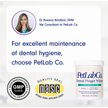 Show in main carousel: PetLab Co. Dental Finger Wipes for Dogs, 30 count slide 2 of 8