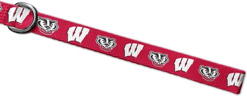 Show full view: ShopInstaPets Wisconsion Badgers Dog Leash, 6-ft long, 1-in wide slide 4 of 4