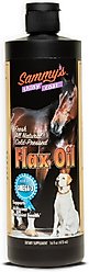 Sammy's Shiny Coat Flaxseed Oil Liquid Supplement for Dogs & Cats, 16-fl oz bottle slide 1 of 3
