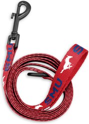 ShopInstaPets SMU Mustangs Dog Leash, 6-ft long, 1-in wide slide 2 of 3